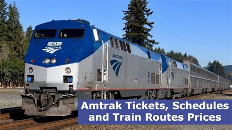 Amtrak Tickets, Schedules and Train Routes